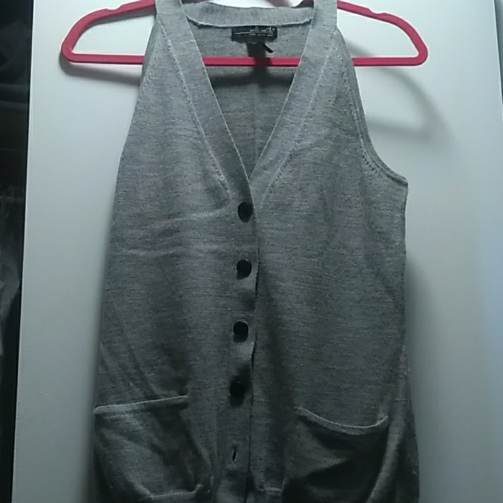 100% wool vest